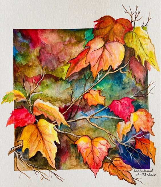 Краски осени - осень, листья - оригинал