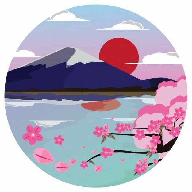 япония гора фудзияма - япония, фудзияма, гора - оригинал