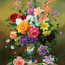 Схема вышивки «винтаж»