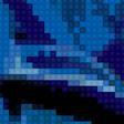 Предпросмотр схемы вышивки «ирис синева» (№2535464)