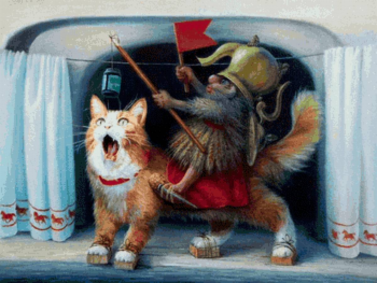 Богатырский конь - дневник домового, алатырский, чеширко, кот - предпросмотр