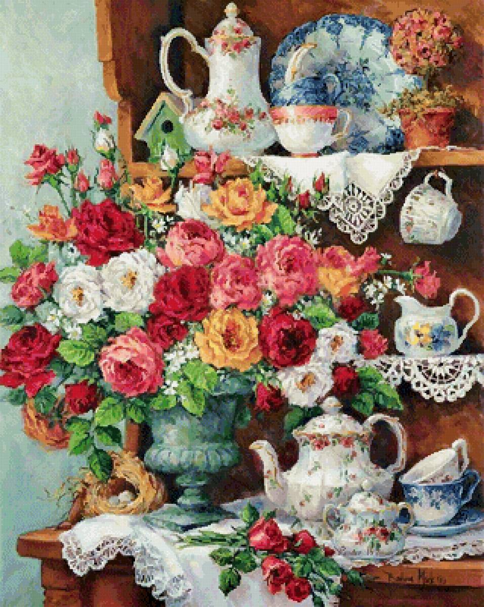 Барбара Мок. Натюрморт - натюрморт, барбара мок - предпросмотр