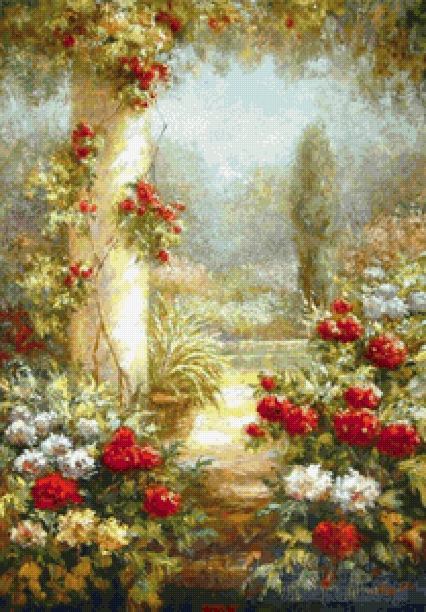 Сад - сад, цветы, розы - предпросмотр