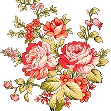 Оригинал схемы вышивки «розы» (№2536135)
