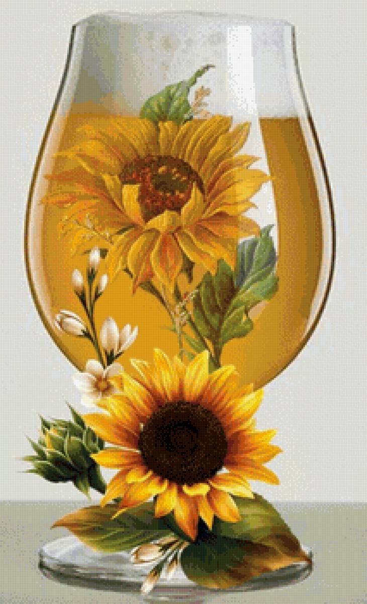 бокал вина - натюрморт - предпросмотр