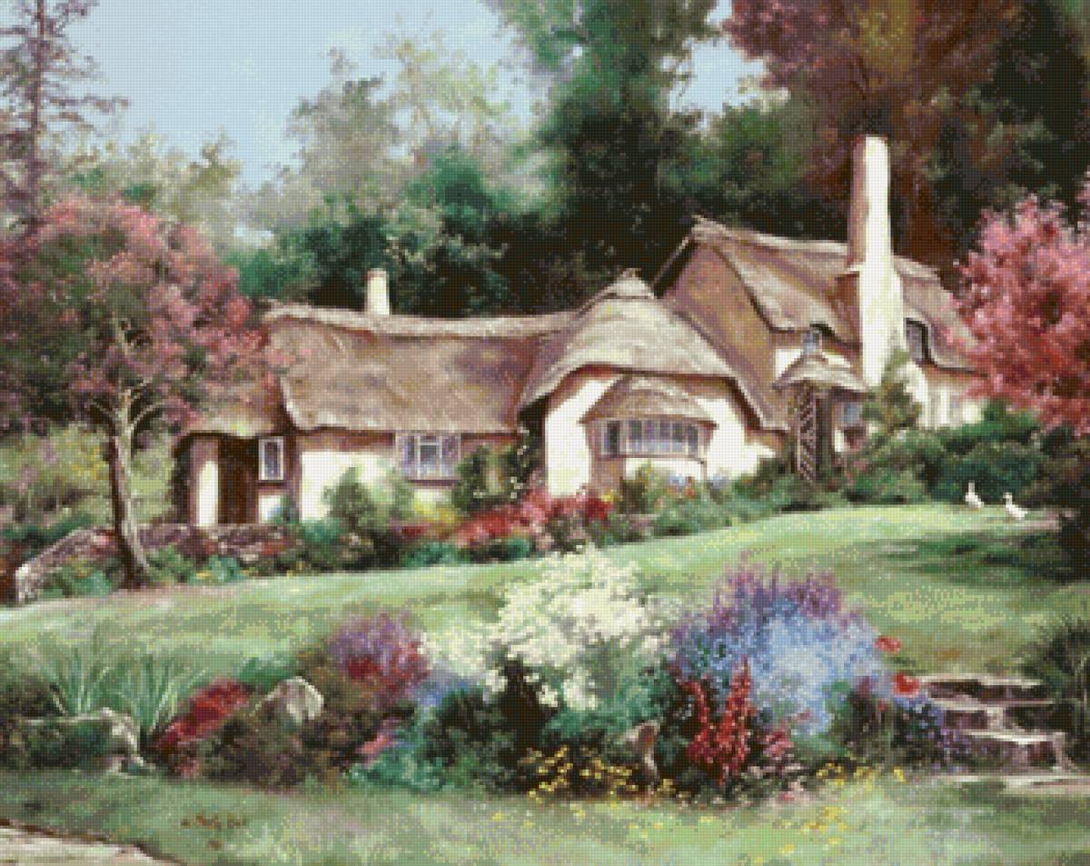 Домик - природа, марти белл, домик - предпросмотр