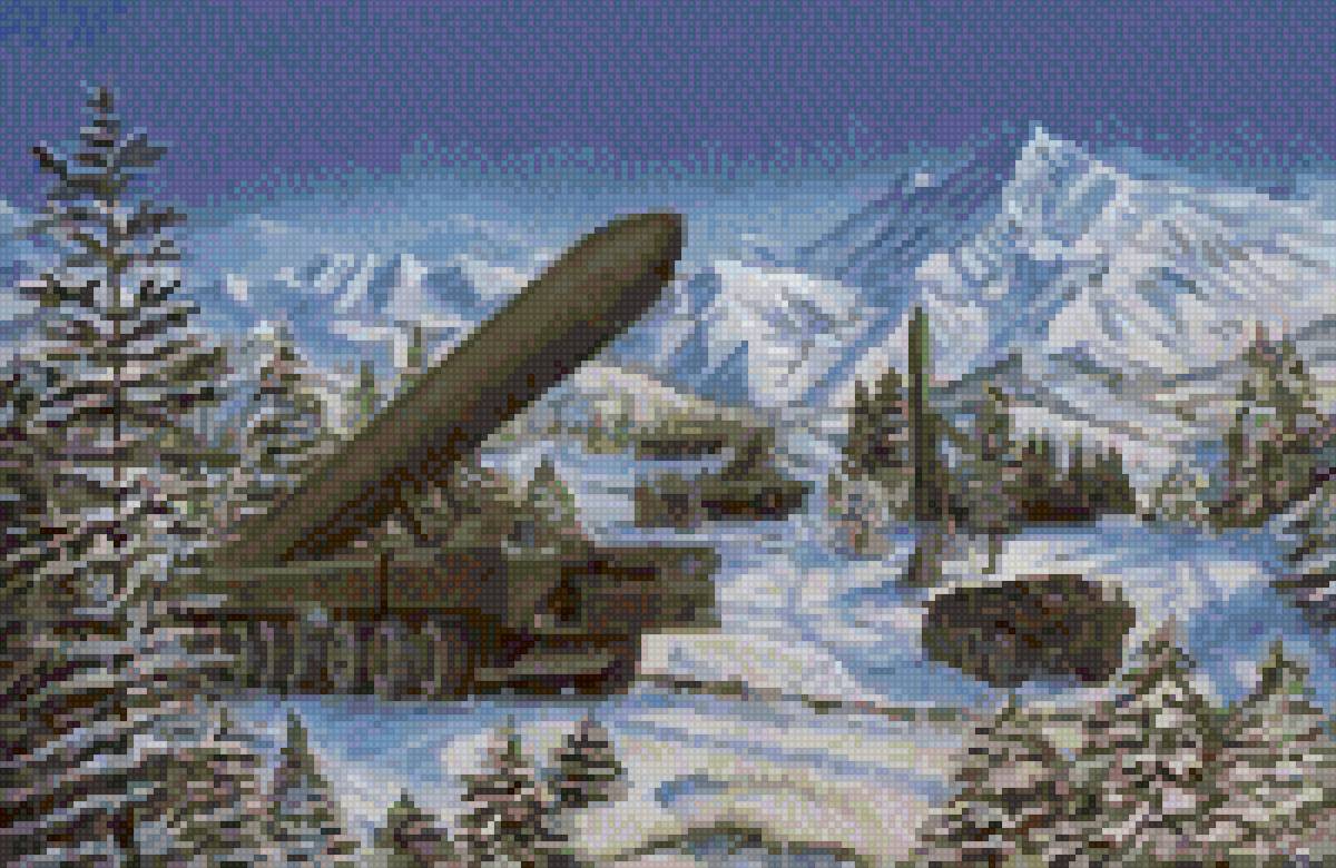 Ракетные войска, зима - армия - предпросмотр