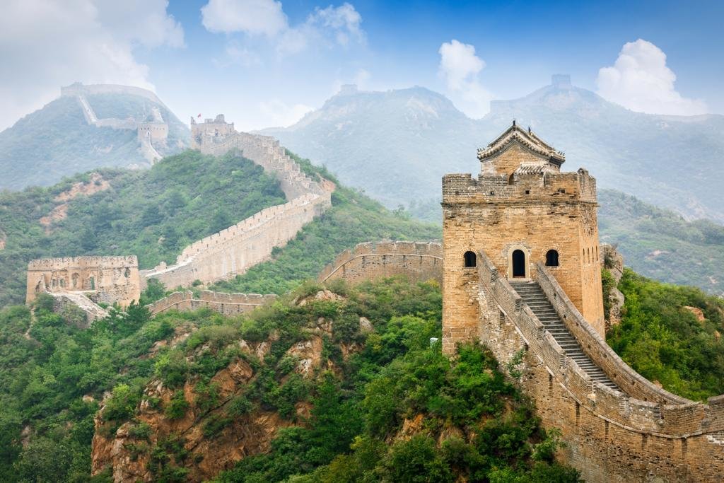 Китайская стена - пейзаж, достопримечательности, китай - оригинал