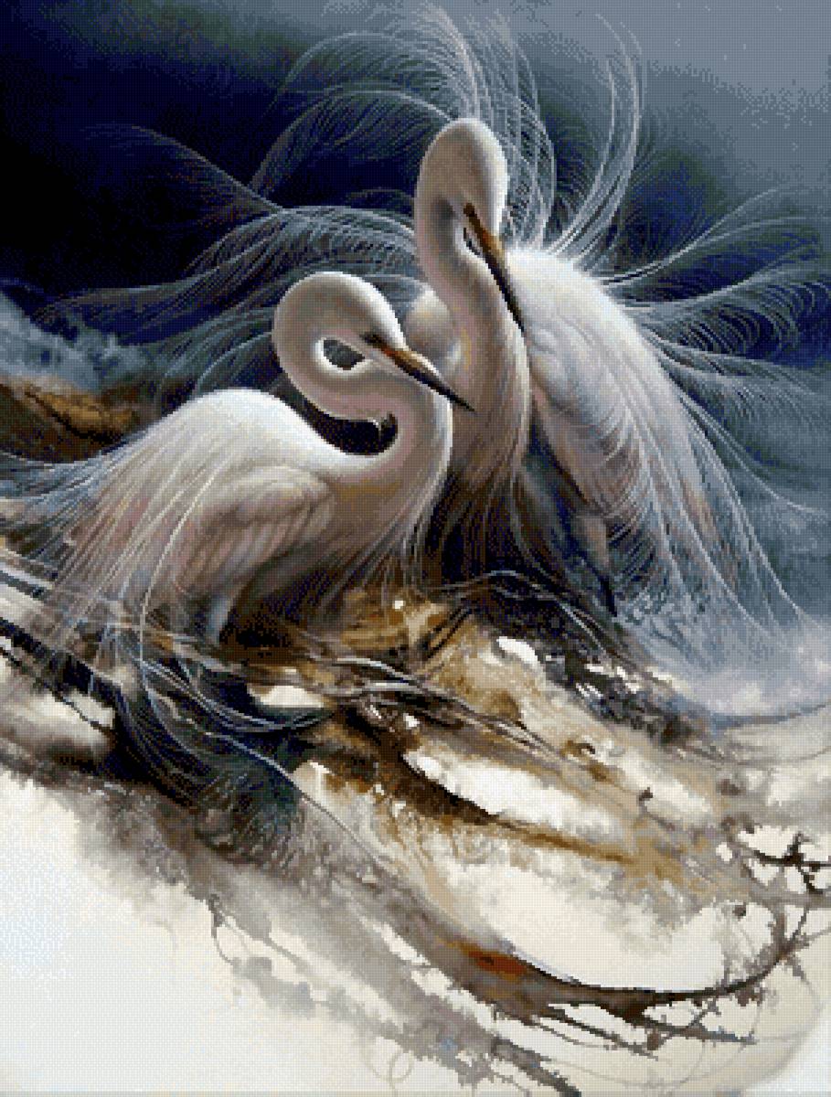 Ли Богл Белые цапли - предпросмотр