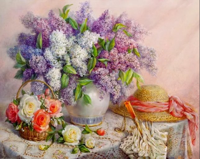 Ольга Дандорф. Натюрморт - ольга дандорф, натюрморт - оригинал