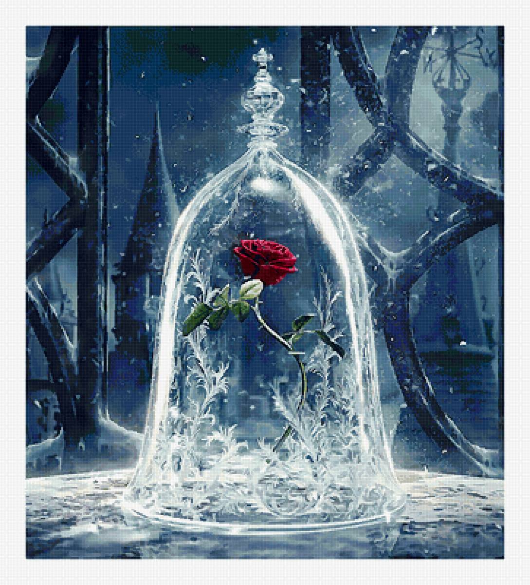 Сказочная роза - роза, цветок - предпросмотр