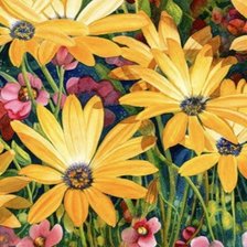 Схема вышивки «Цветы»