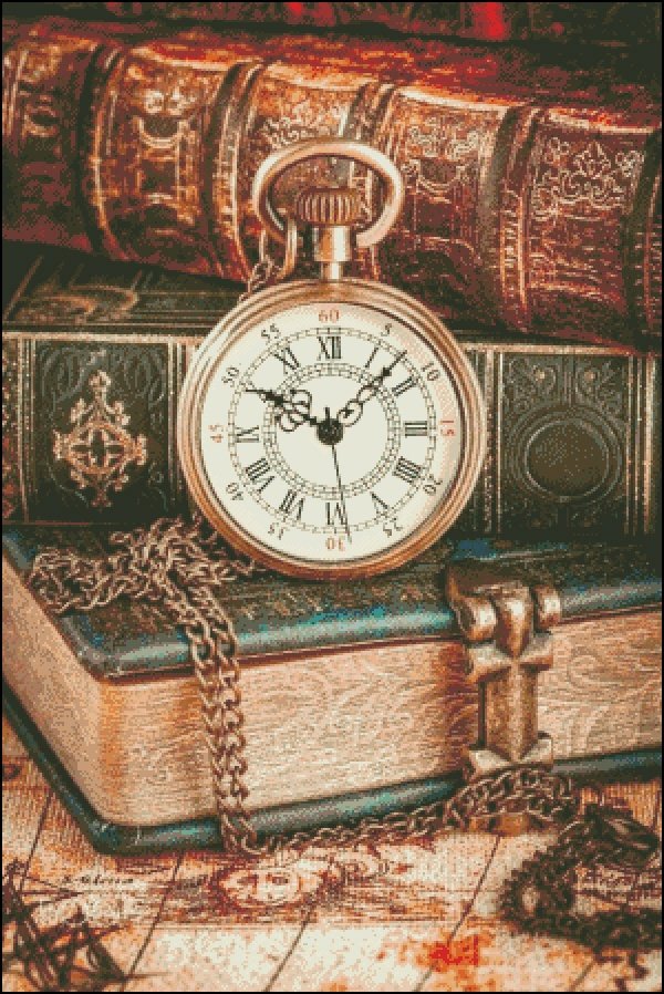 часы, книги, пнк - оригинал