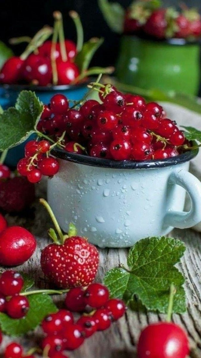 Натюрморт - натюрморт, смородина, ягоды - оригинал