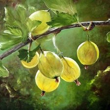 Схема вышивки «ягоды, пнк»