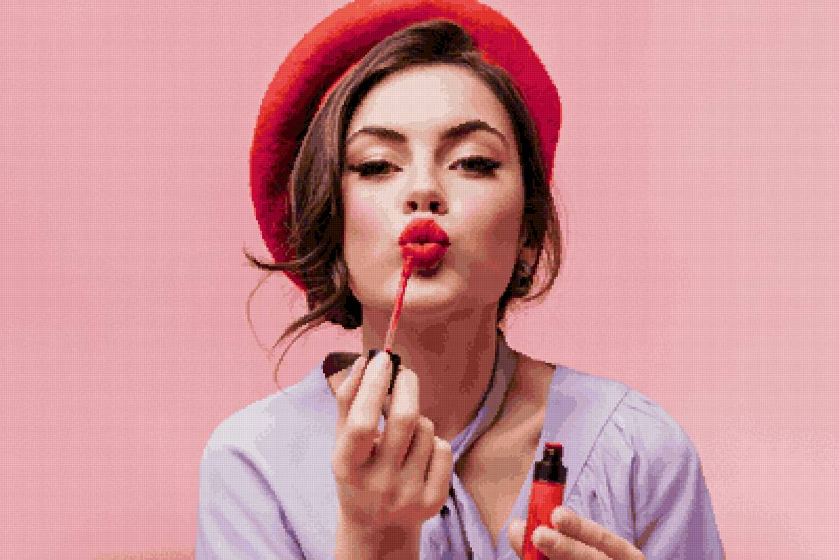 №2539229 - девушка, губы, помада - предпросмотр