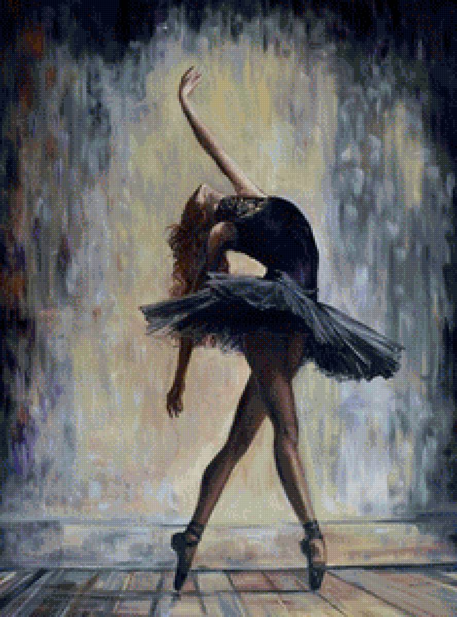 Балерина - девушка, балет, красота, балерина - предпросмотр