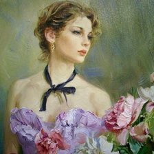 Схема вышивки «mujeres»