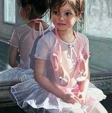 Схема вышивки «bailarinas»