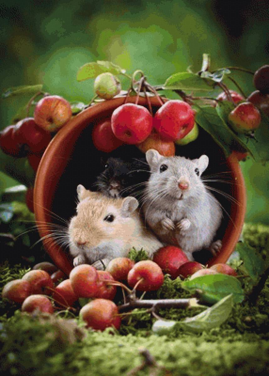 Мышки - мышки, животные - предпросмотр
