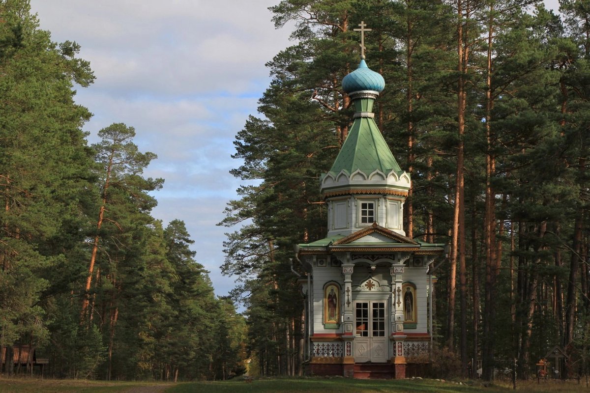 Церквушка - православие, пейзаж, церковь - оригинал