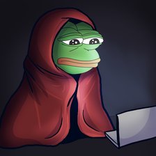 Схема вышивки «Peppe The Frog»