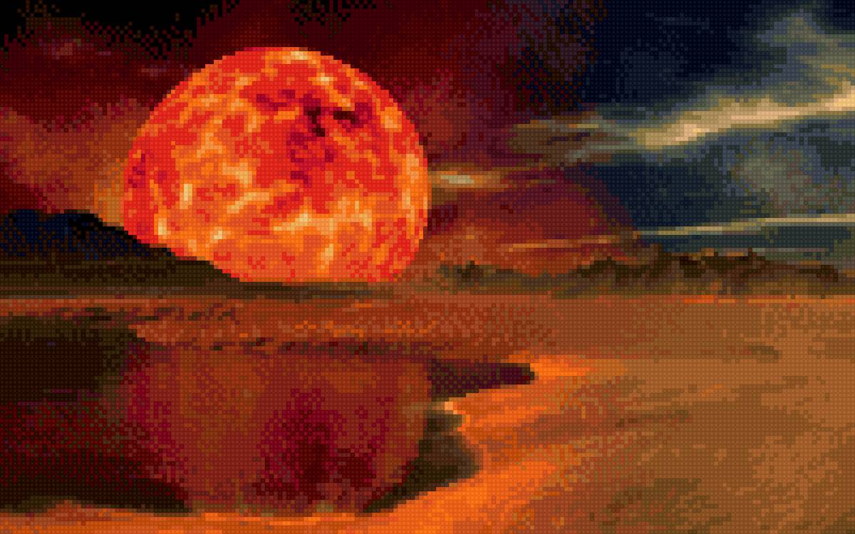 луна - планеты, природа - предпросмотр