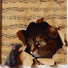 Схема вышивки «Встреча»