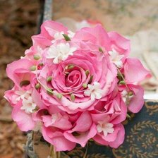 Схема вышивки «Роза»