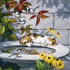 Схема вышивки «Отдых»