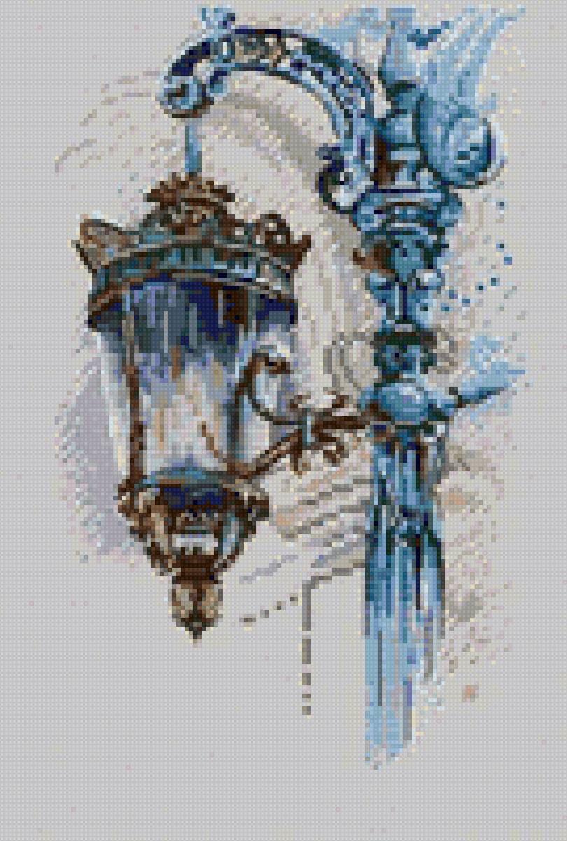 голубой фонарь - предпросмотр