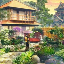 Схема вышивки «Китай»