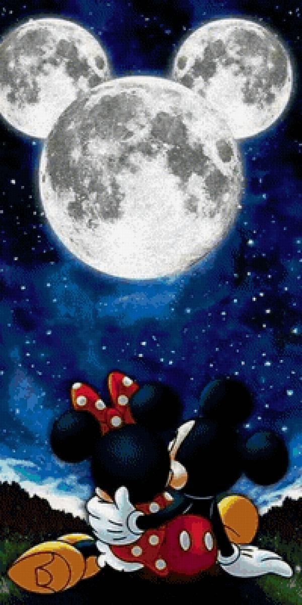Луна - луна, микки маус - предпросмотр