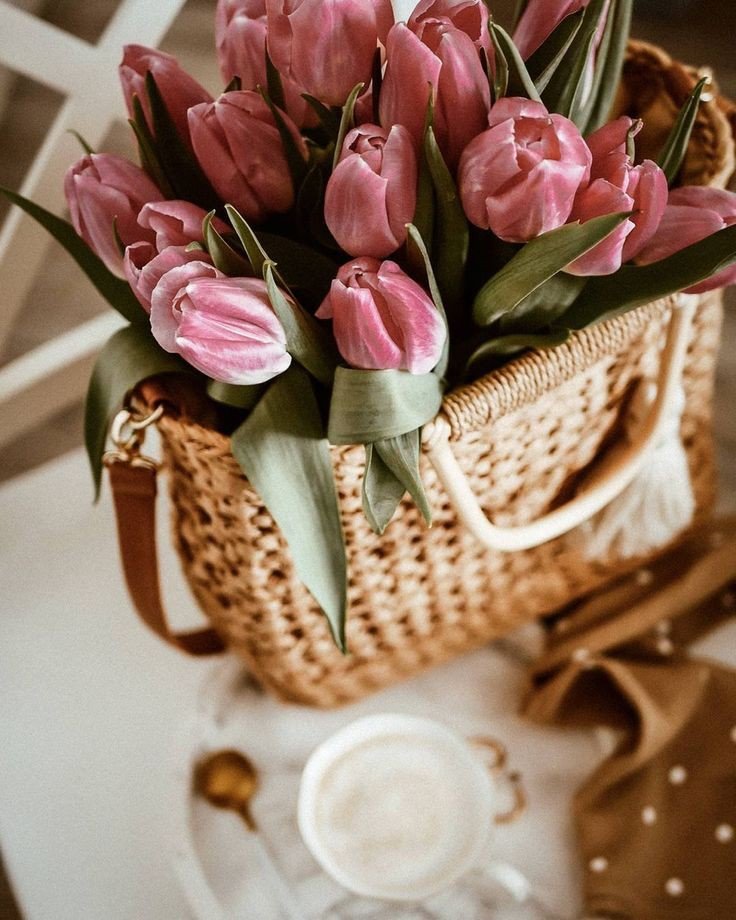 Букет - тюльпаны, букет, цветы - оригинал