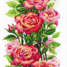 Оригинал схемы вышивки «розы» (№2542216)