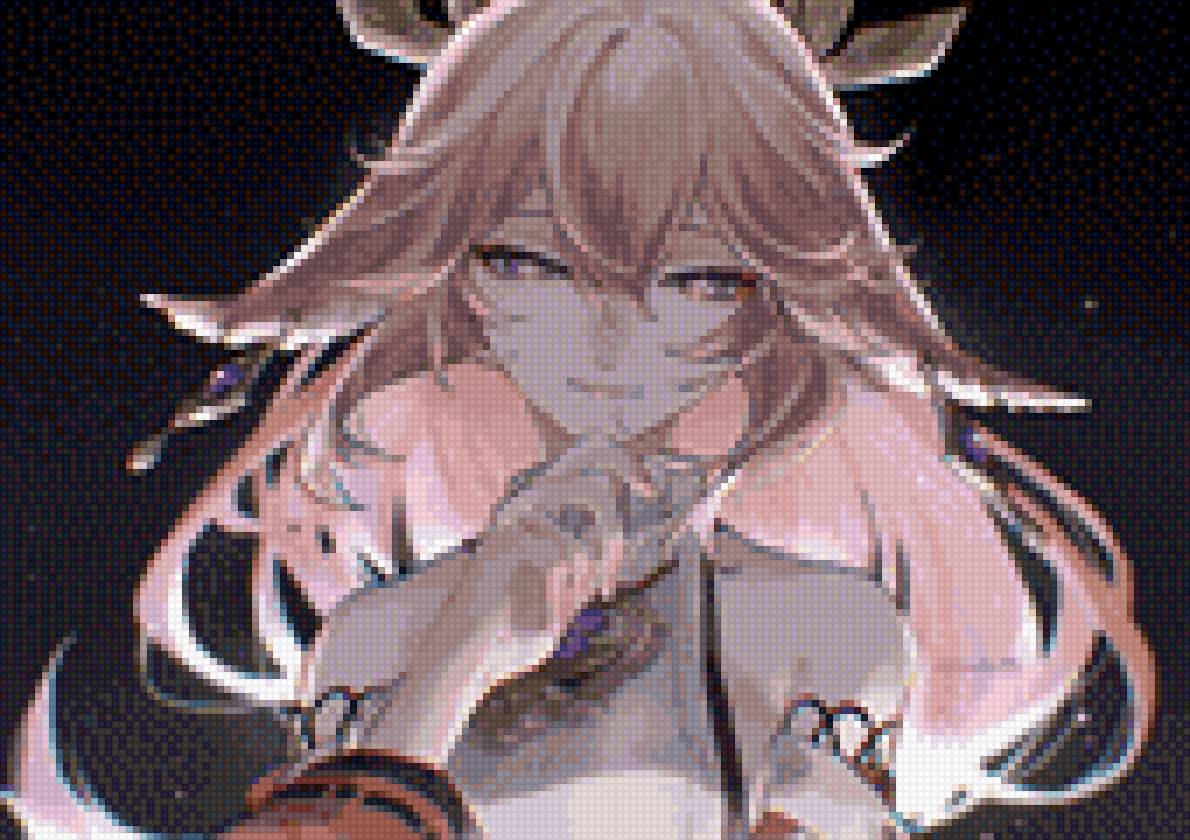 Злая яэ (￣^￣) - мико, яэ мико, злость, геншин, яэ - предпросмотр