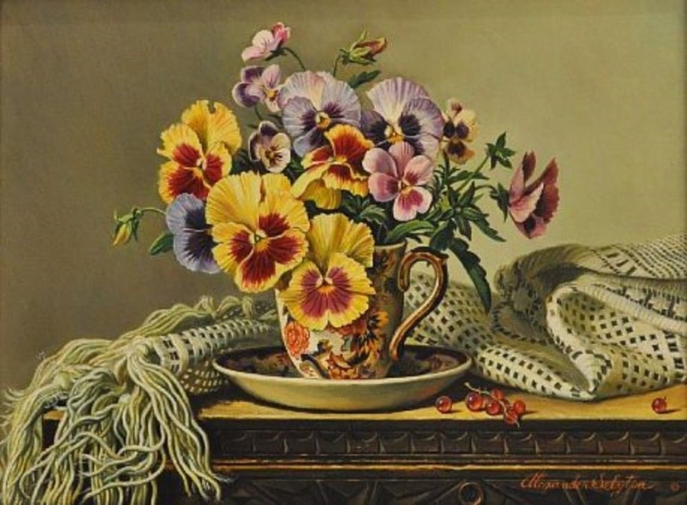 анютины глазки - оригинал