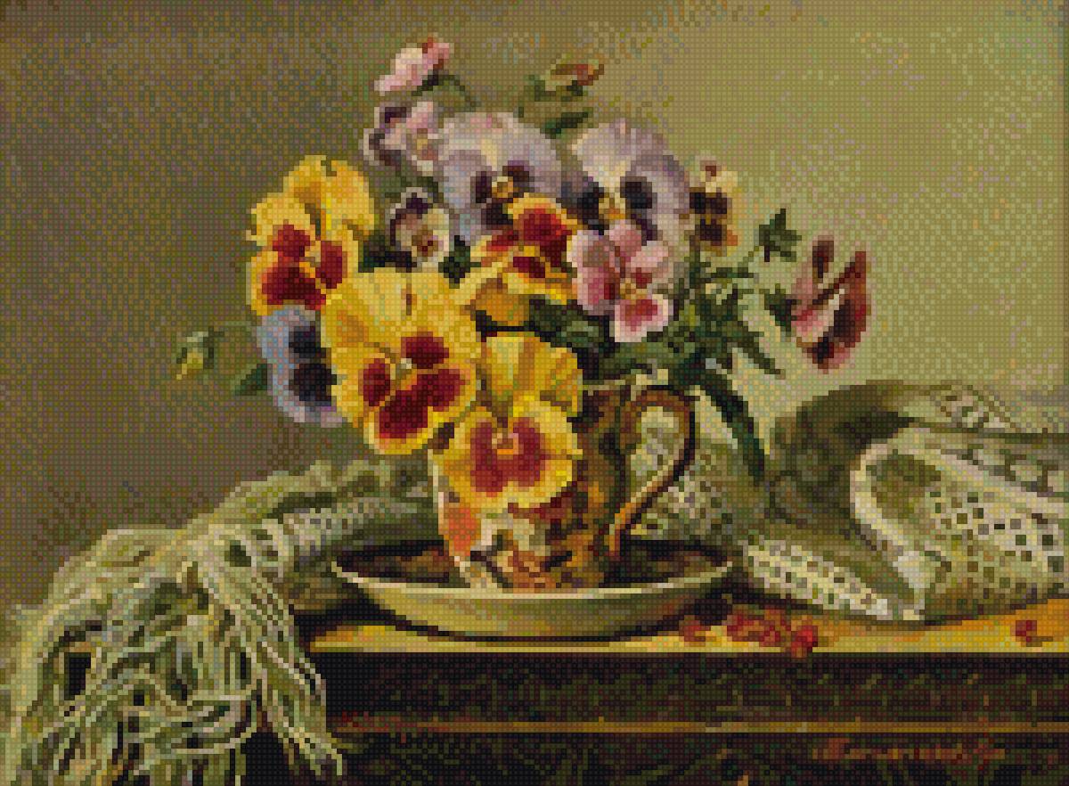 анютины глазки - предпросмотр