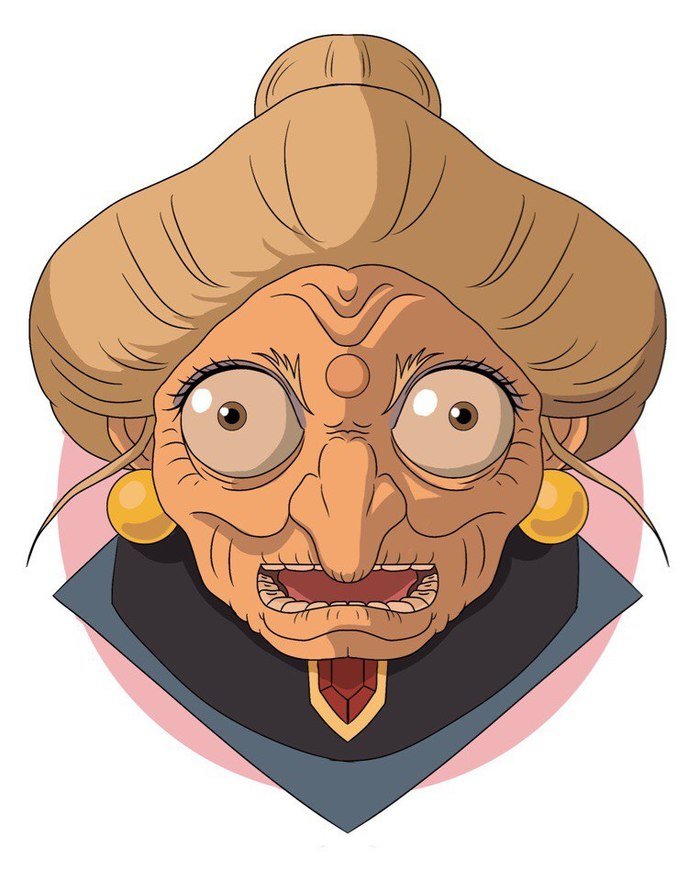 Ю Баба - унесенные призраками - оригинал