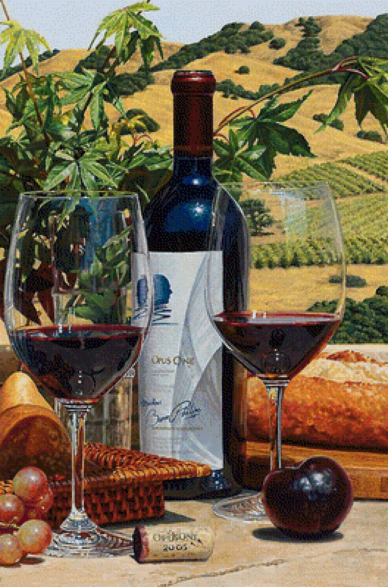 вино - вино, виноградник - предпросмотр