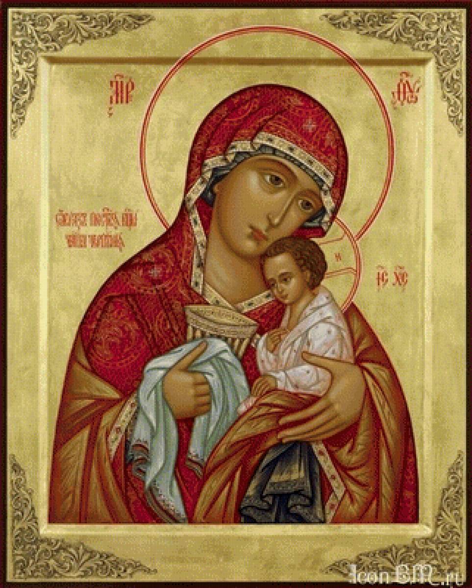 Икона Дева Мария - икона, религия - предпросмотр