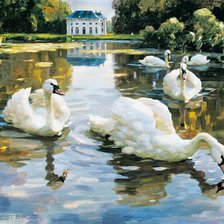 Схема вышивки «Александр Кёстер»