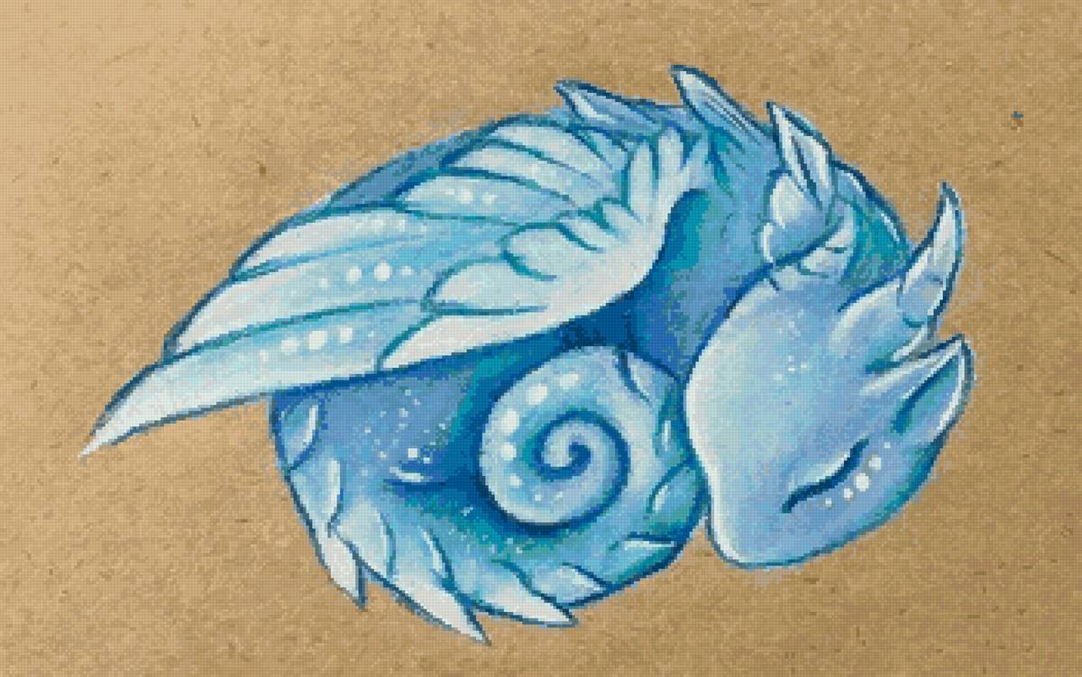 Мифические существа (малыши). Дракон - животные, малыш, фэнтези, дракон, мифические существа - предпросмотр