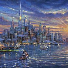 Схема вышивки «Америка»