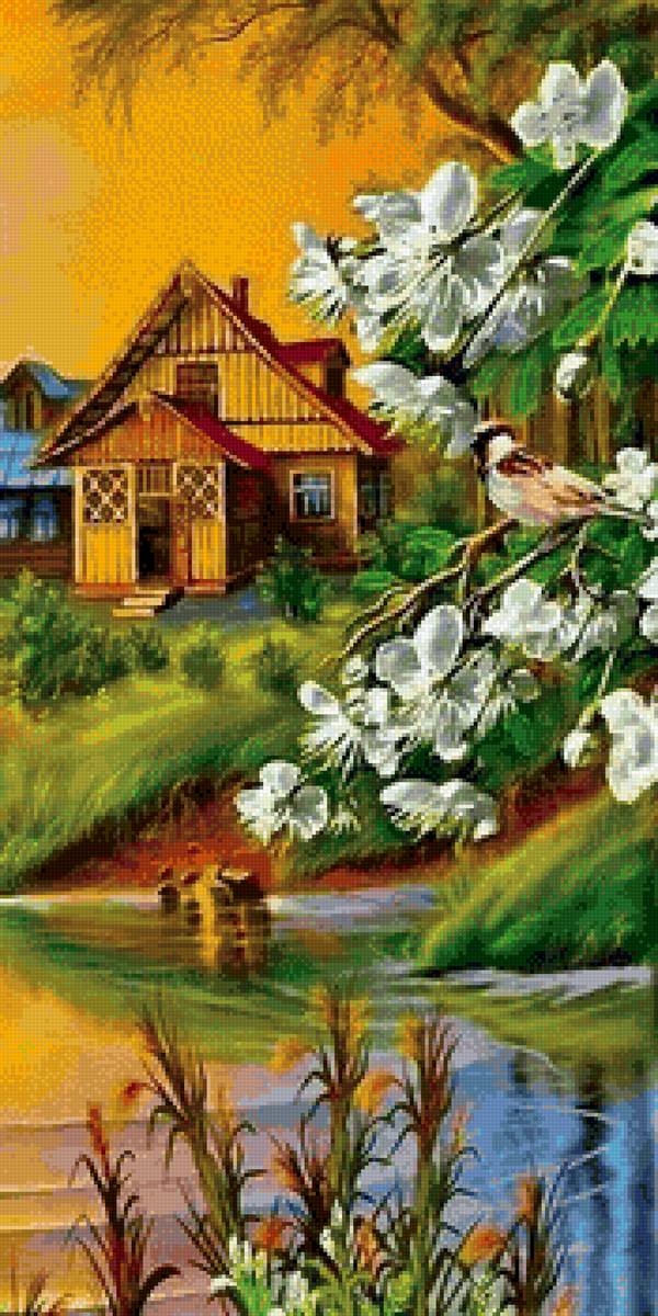 Домик - домик, природа - предпросмотр