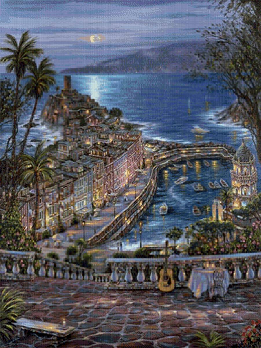 Испания - город, путешествие, испания, море - предпросмотр