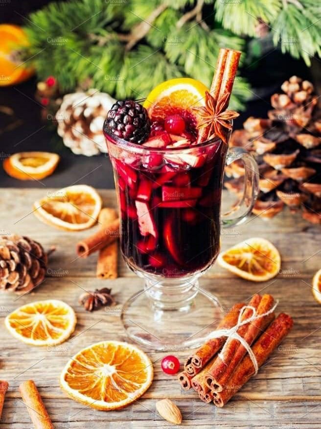 Глинтвейн - напиток, корица, новый год, глинтвейн - оригинал