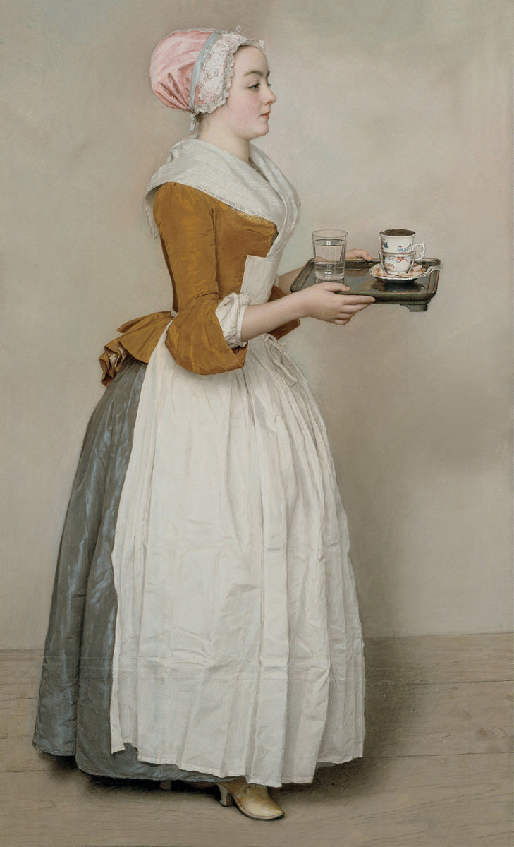 Жан Лиотар "Шоколадница" - классика, gamma, картина, эстэ, шоколад - оригинал