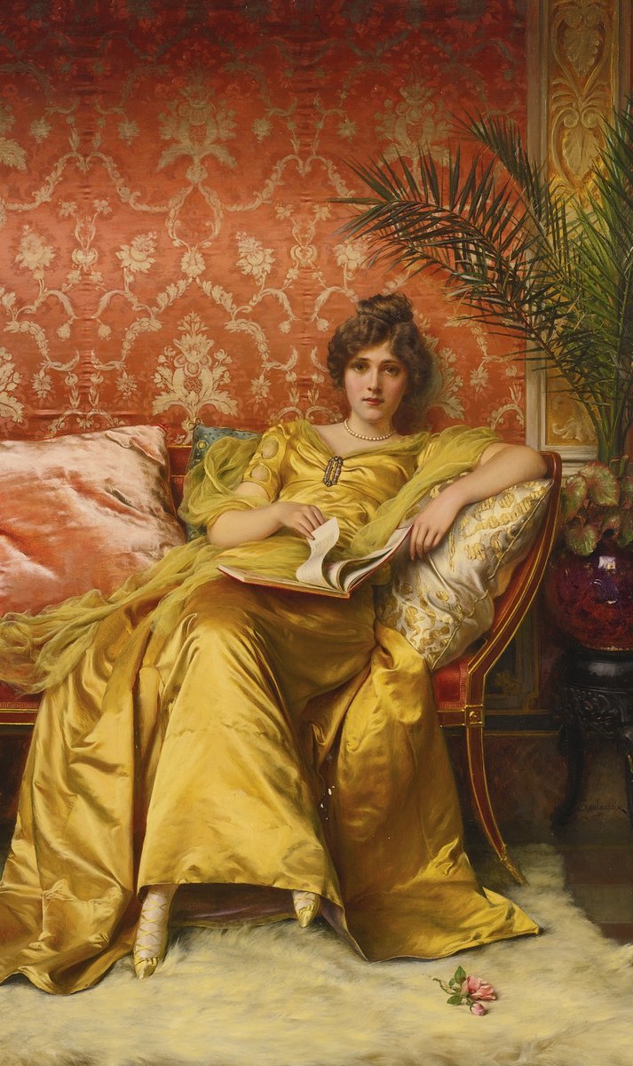 Сулакруа Фредерик "Роза" - dmc, портрет, девушка, картина, роза - оригинал