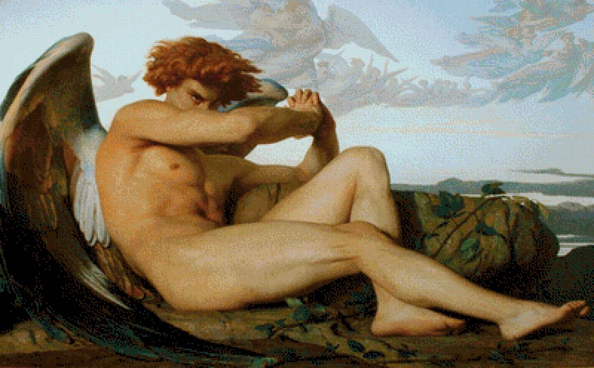 Angel caído Hilos solidos - предпросмотр